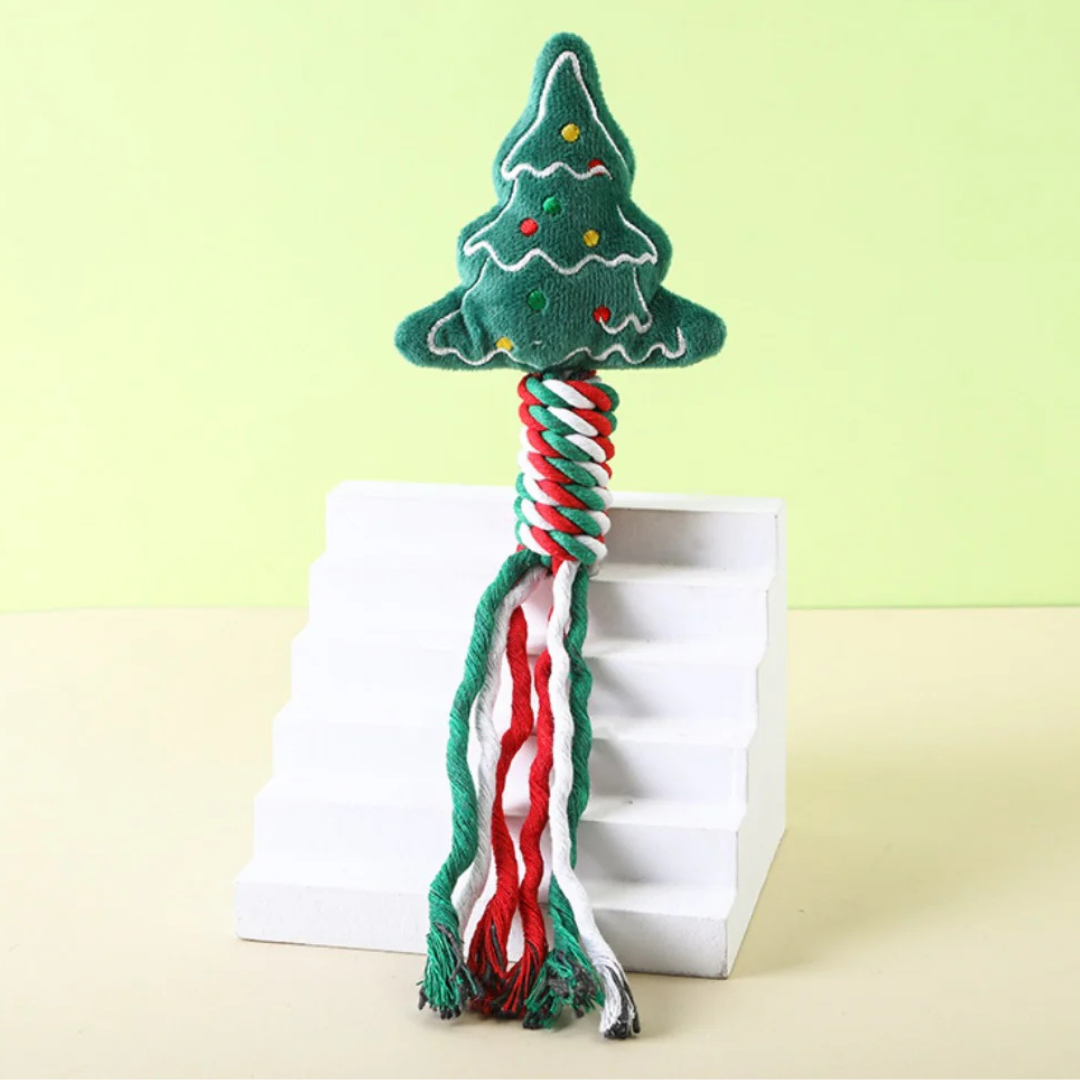 Cheerhunting Chrismoo Tree Rope Tug Toy for Dogs - Brown's Natural Pet ...