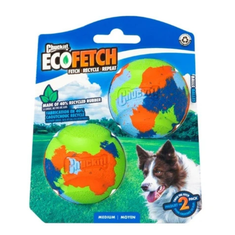 Chuckit Eco Fetch Day Ball 2 Pack