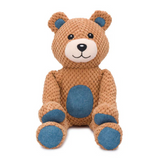 Fabdog Floppy Honey Bear Plush Dog Toy