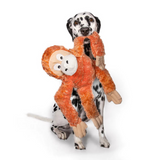 Fabdog Fluffy Orangutan - Soft, Squeaky Cuddle Buddy