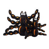 Fabdog Halloween Floppy Spider Plush Dog Toy