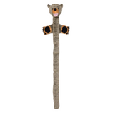 Fabdog Twisty Grizzly Bear – 5-Foot Soft Sherpa Playmate