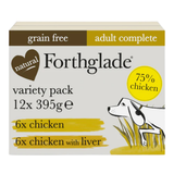 Forthglade Chicken & Liver Wet Dog Food Variety Pack