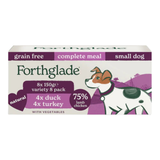 Forthglade Small Breed Turkey & Duck Wet Dog Food Variety Pack