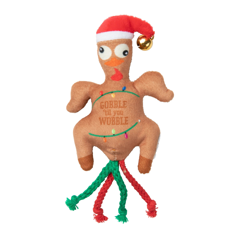 Fuzzyard Christmas Gobble Til You Wobble Turkey