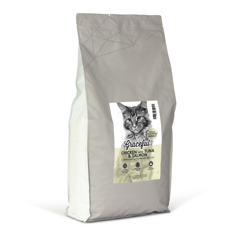 Graceful Adult Chicken with Tuna & Salmon Dry Cat Food