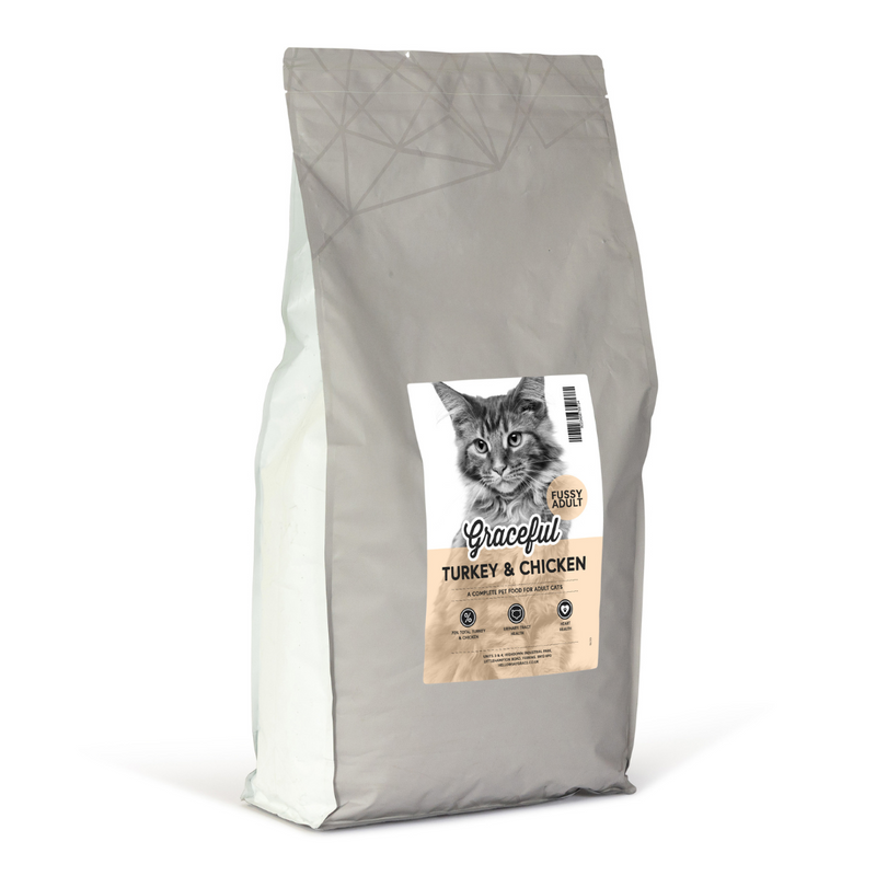 Graceful Adult Turkey & Chicken Dry Cat Food