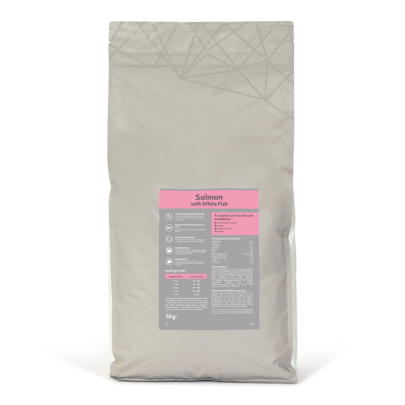 Graceful Adult Weight Management Salmon & White Fish Dry Cat Food