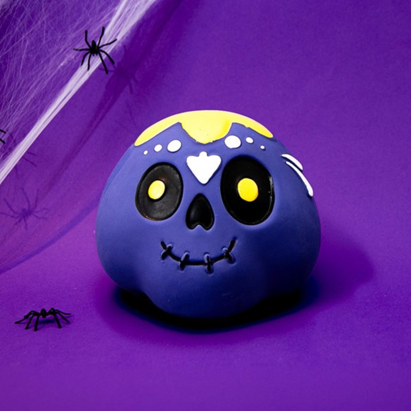 Great & Small Creepy Cuties Latex Purple Sugar Skull