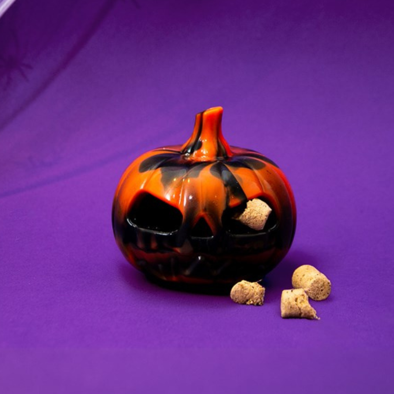 Great & Small Creepy Cuties TPR Pumpkin Treat Toy