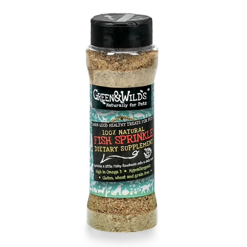 Green & Wilds Fish Sprinkles - Natural Pet Food Topper