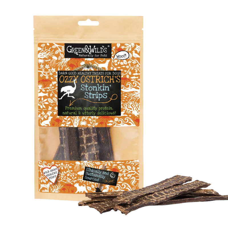 Green & Wilds Ozzy Ostrich's Stonkin' Strips