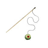 Green & Wilds Sprouty McSprout Face Teaser Toy With Catnip - Eco Toy for Cats