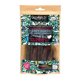 Green & Wilds Turkey & Cranberry Christmas Bangers Treats for Dogs