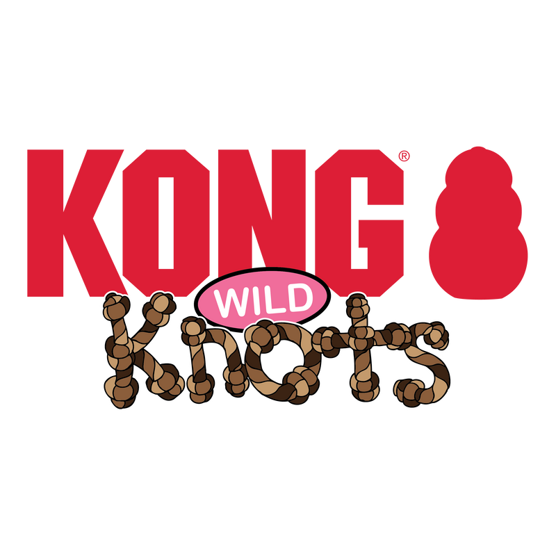 KONG Holiday Wild Knots Bear (Assorted Characters)