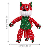 KONG Holiday Floppy Knots Fox