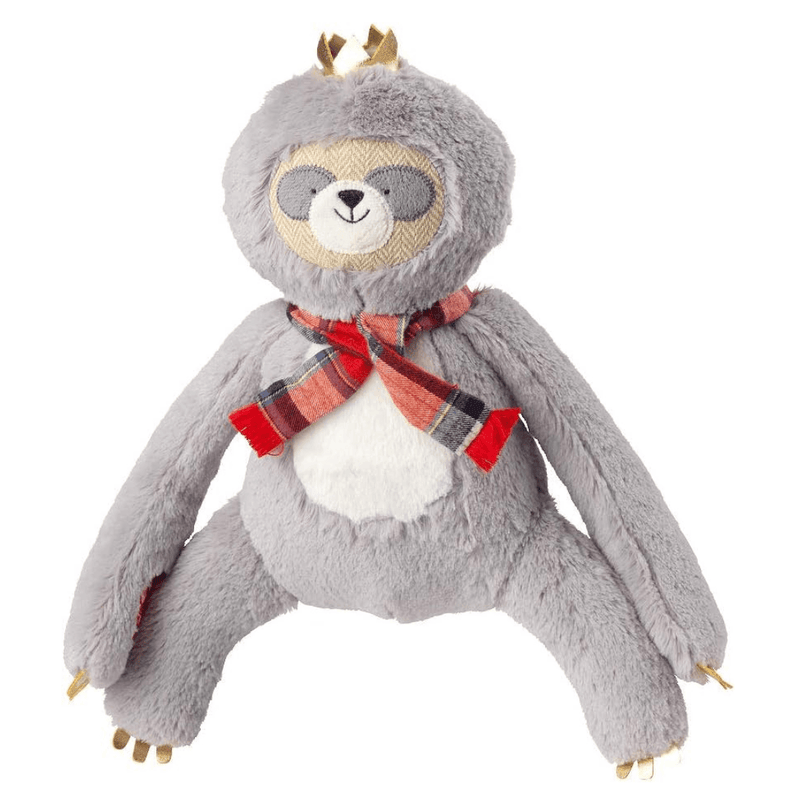 House Of Paws Majestic Crown Plump Sloth - Plush Toy for Dogs