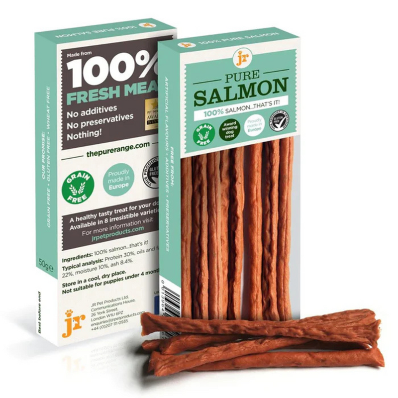JR Pure Salmon Sticks 