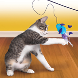 KONG Cat Feather Teaser Toy (Assorted Characters)
