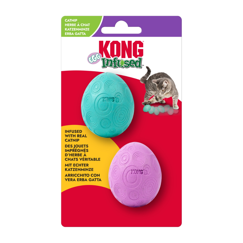 KONG Cat Infused Catnip Egg