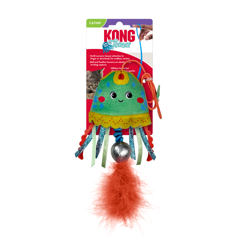 KONG Cat Teaser Jellyfish 