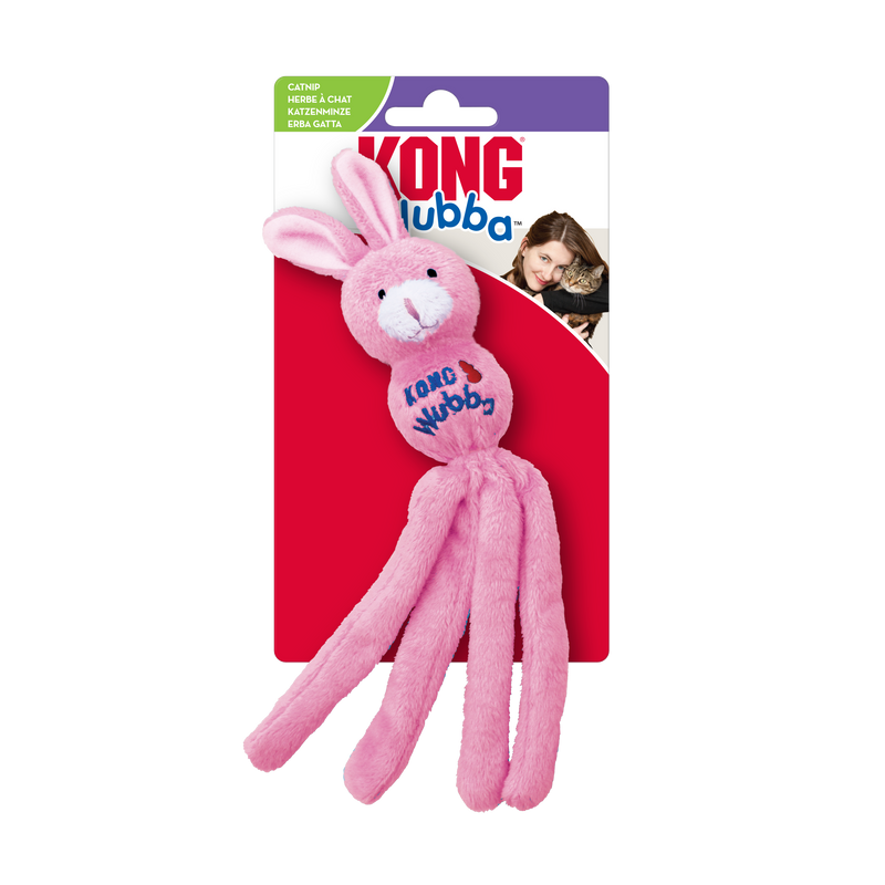 KONG Cat Wubba Bunny (Assorted Colours)