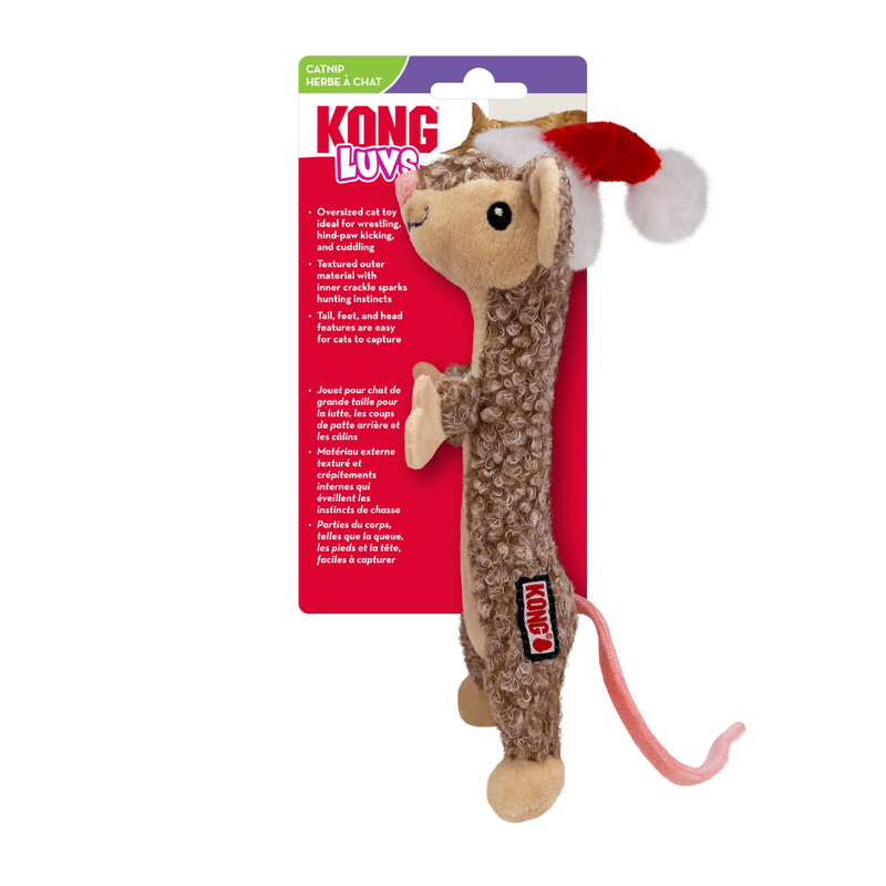 KONG Holiday Cat Luvs Mouse
