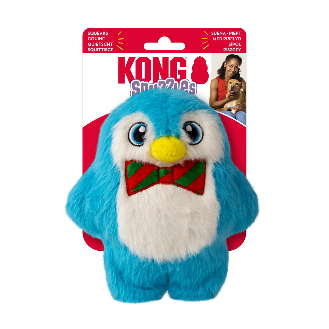 KONG Holiday Snuzzles Rentier – Mittelgroßes Plüschspielzeug Für Hunde, Mit Ganzkörper-Quietscher KONG Holiday Snuzzles Rentier – Mittelgroßes Plüschspielzeug Für Hunde, Mit Ganzkörper-Quietscher