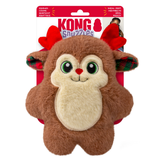 KONG Holiday Snuzzles Red Nosed Reindeer