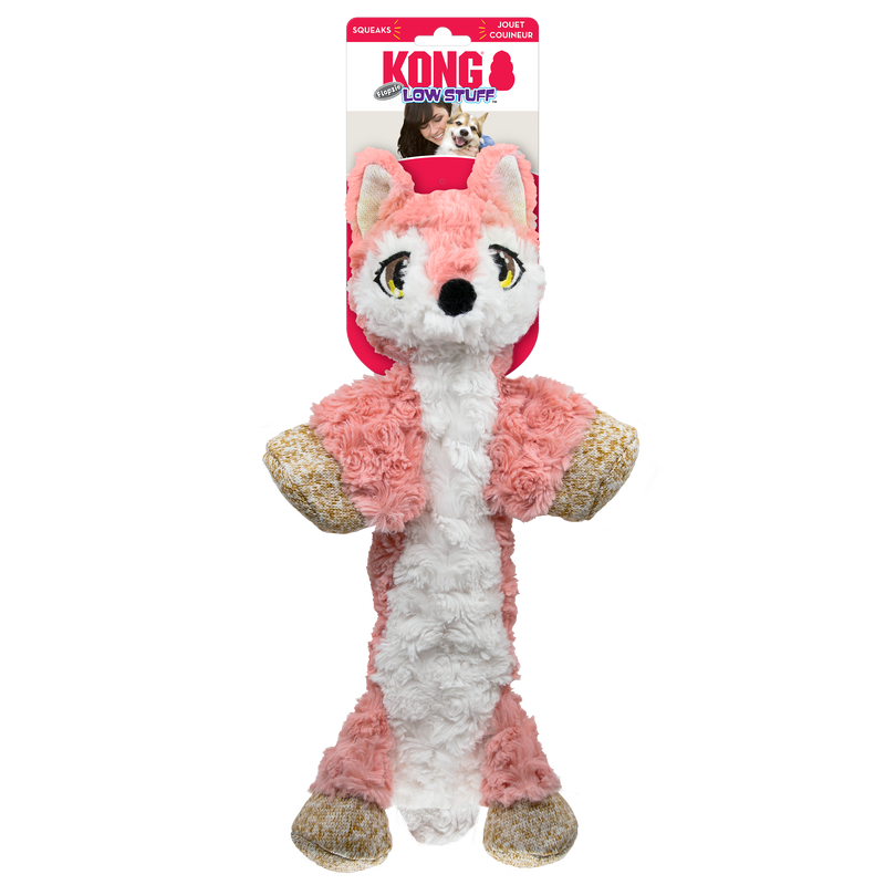 KONG Low Stuff Flopzie Fox 