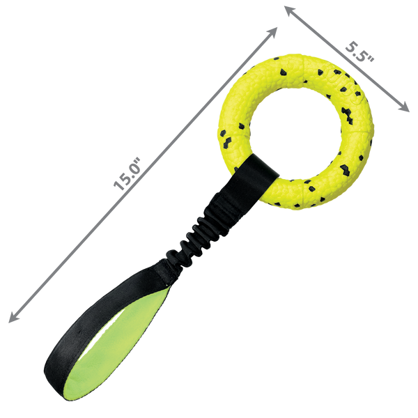 KONG Reflex Tug - Ultra Durable, Floating Tug Toy for Dogs