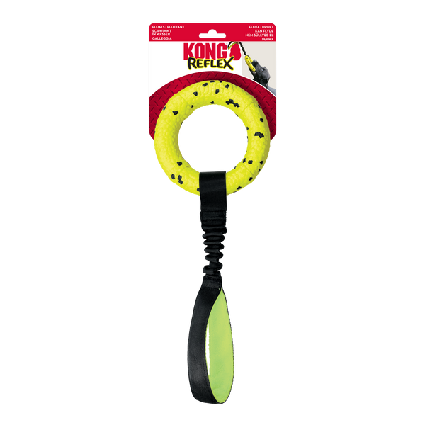 KONG Reflex Tug - Ultra Durable, Floating Tug Toy for Dogs