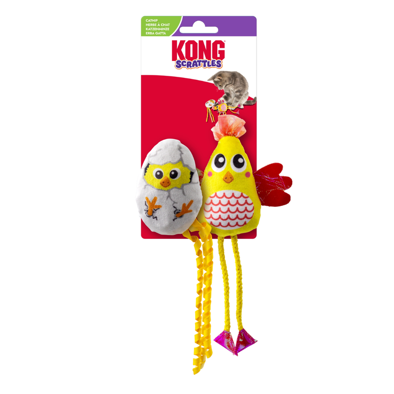 KONG Scrattles Chicken