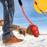 KONG Signature Throw - Slobber Free Fetch Toy for Dogs