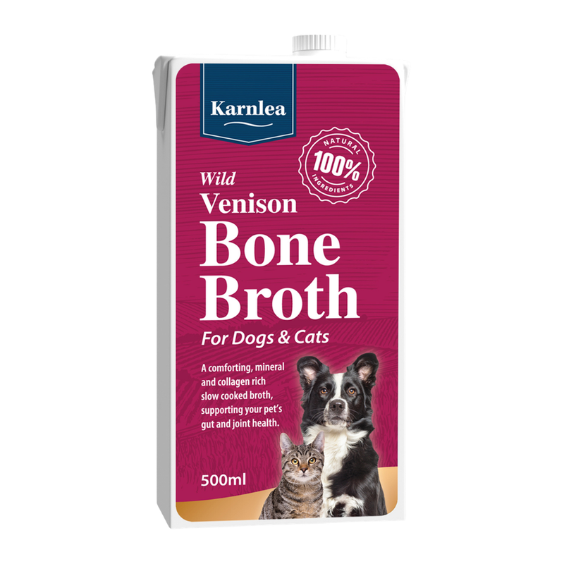 Karnlea Wild Venison Bone Broth for Dogs & Cats
