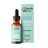 Mussh & Co Clarity For Pets Lions Mane Drops with Ashwagandha & Ginseng