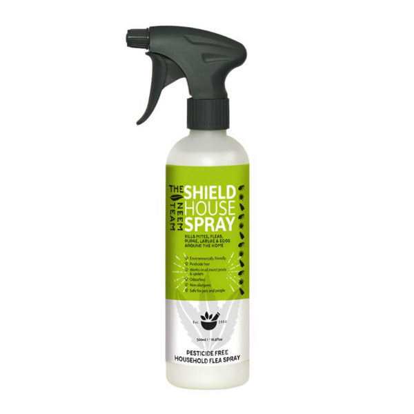 Neem Shield Household Flea Spray - Natural Flea Treatment for Homes