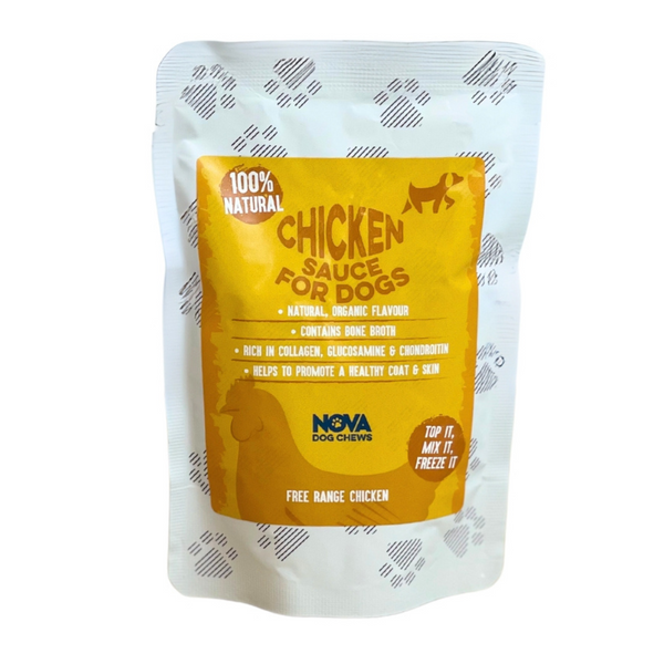 Nova Chicken Sauce – 100% Natural, Nutrient Rich Meal Topper for Dogs