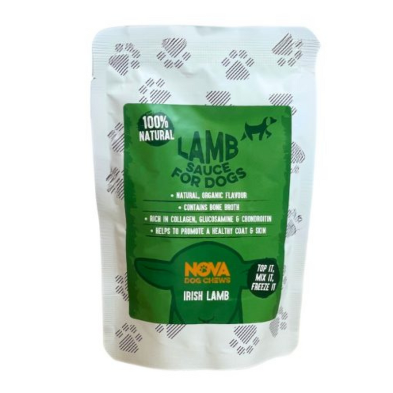 Nova Lamb Sauce – 100% Natural, Nutrient Rich Meal Topper for Dogs