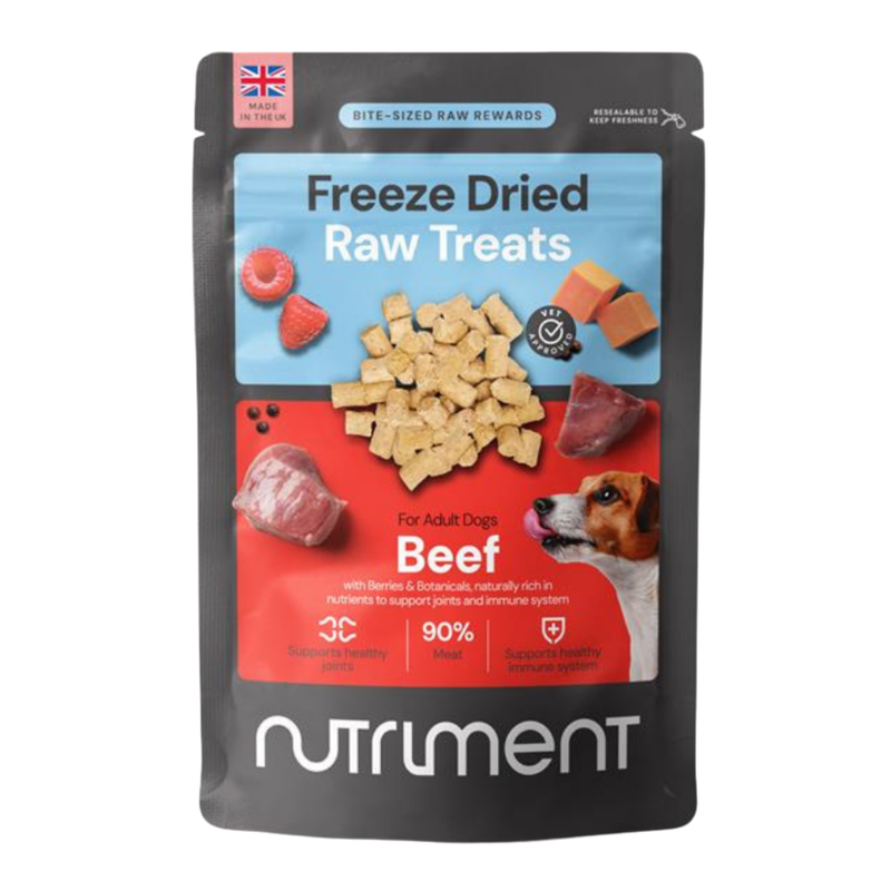 Nutriment Freeze Dried Raw Treats Beef