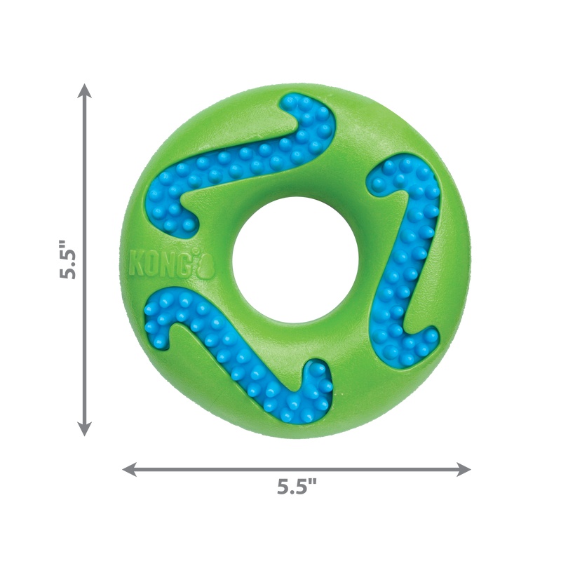 KONG Squeezz Goomz Ring Chew Toy