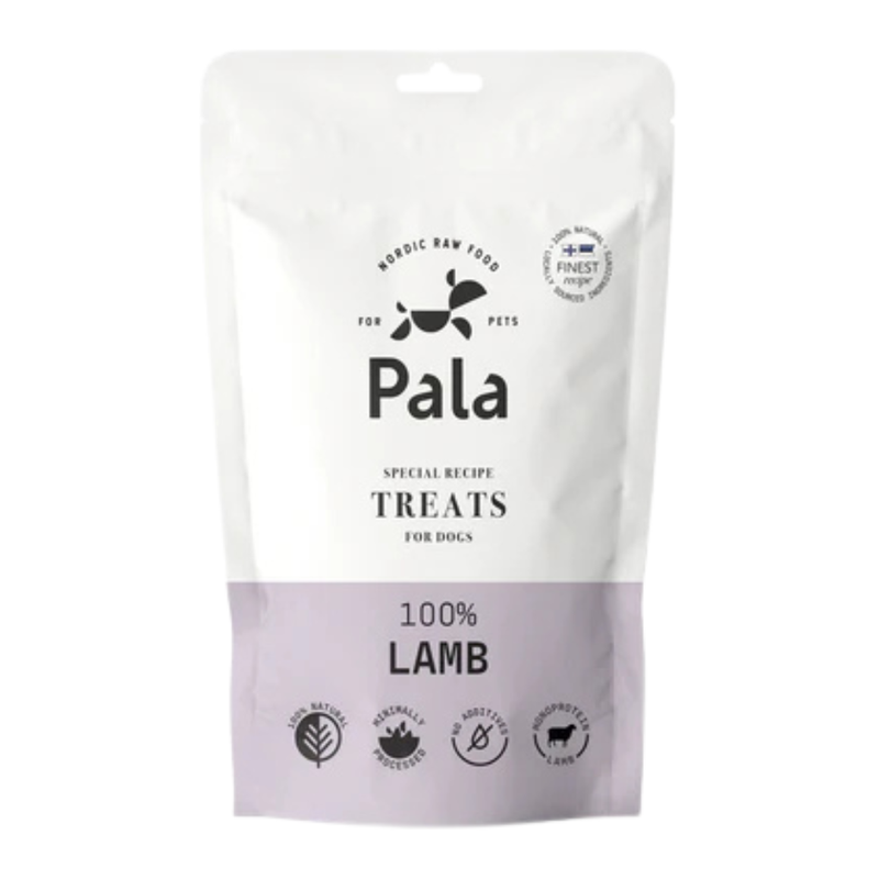 Pala Treats 100% Lamb - Air Dried Treats for Dogs & Cats