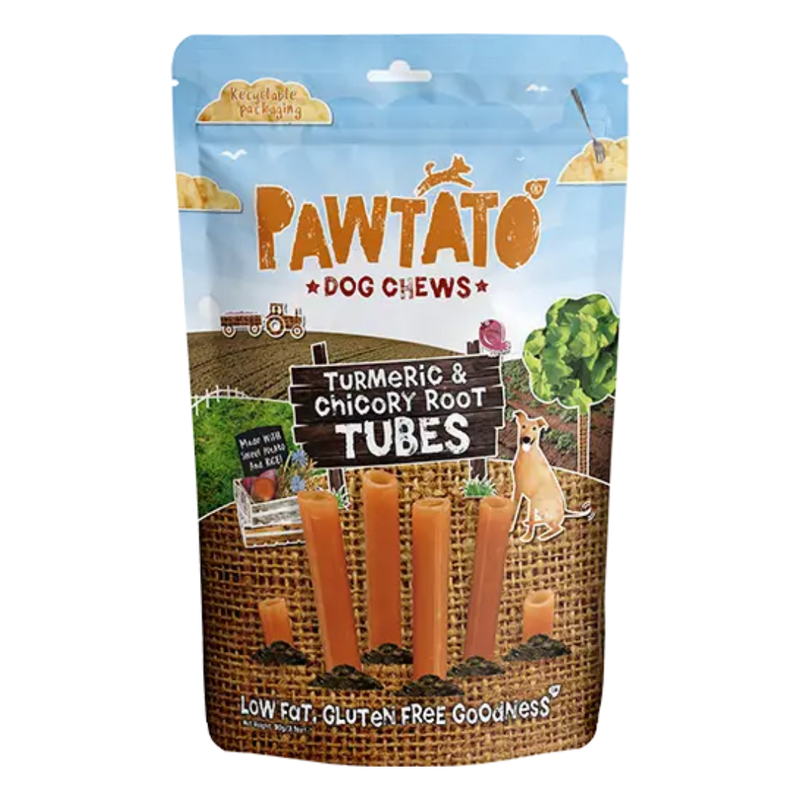 Pawtato Turmeric & Chicory Root Tubes
