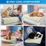 PetAmi Beige Waterproof Anti Slip Cooling Tech Mat