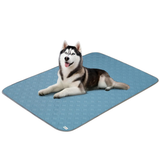 PetAmi Dusty Blue Waterproof Anti Slip Cooling Tech Mat