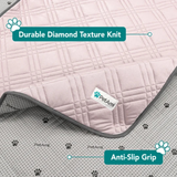 PetAmi Dusty Blue Waterproof Anti Slip Cooling Tech Mat