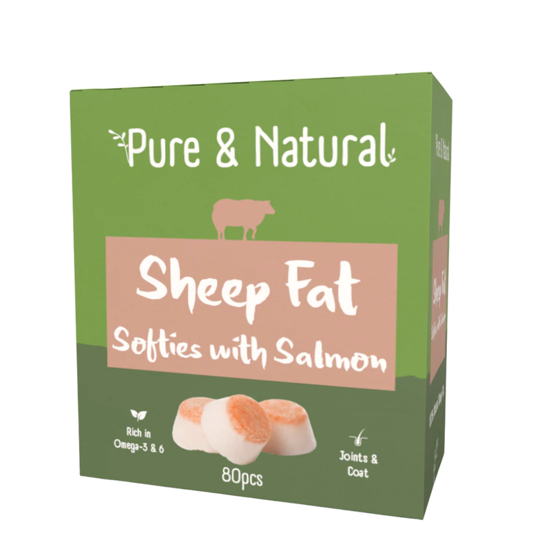 Pure & Natural Sheep Fat Softies with Salmon