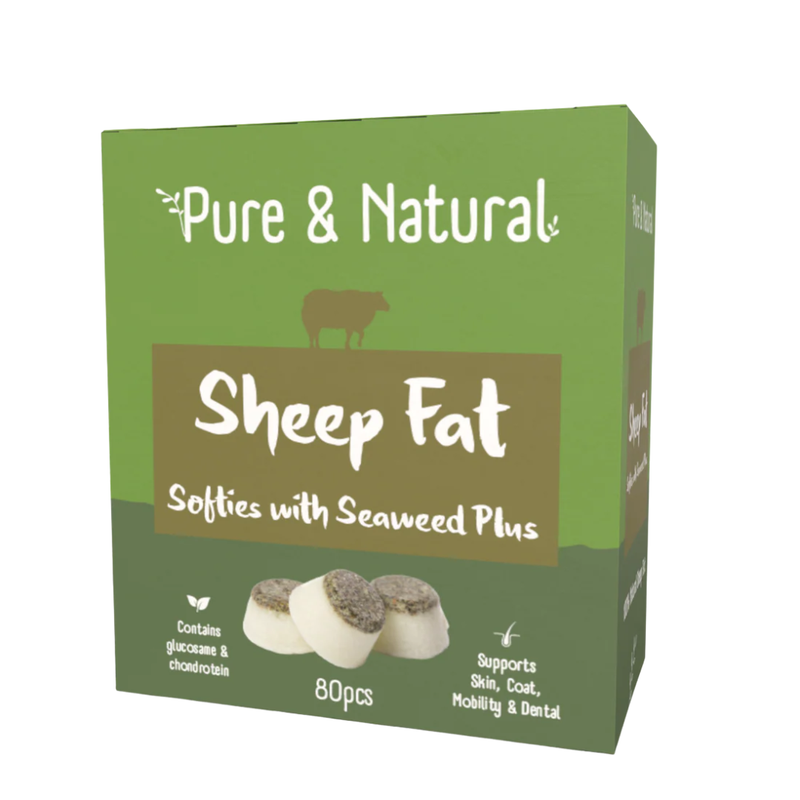 Pure & Natural Sheep Fat Softies with Seaweed Plus