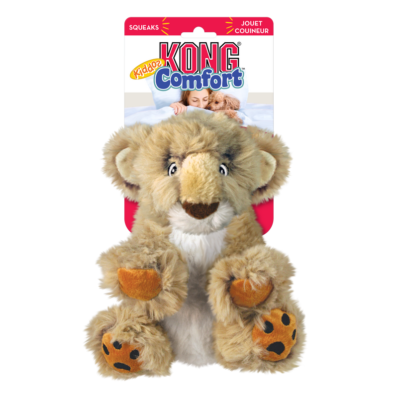 KONG Comfort Kiddos Lion Toy