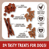 Rosewood Christmas Natural Selection Box for Dogs